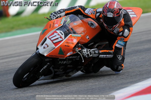 2010-05-09 Monza 0060 Ascari - Superstock 1000 - Warm Up - Marco Rosini - KTM 1190 RC8 R